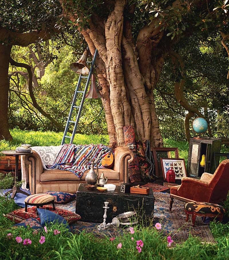 Дача в стиле хиппи