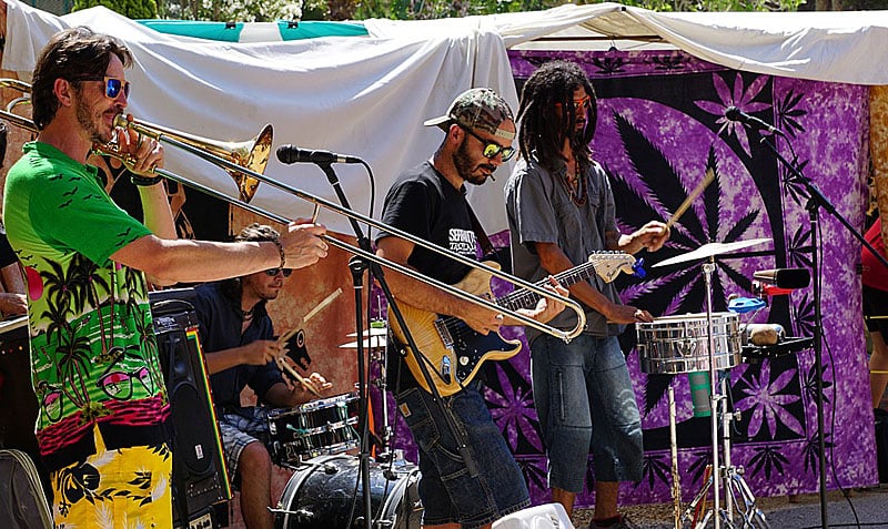 Хиппи музыканты