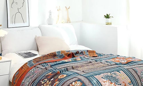 Оригинальные покрывала из Индии - 100% хлопок