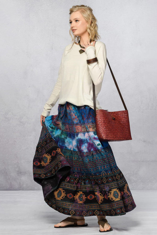 Длинные юбки в стиле Бохо
