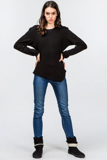 Черная женская кофта Синдх