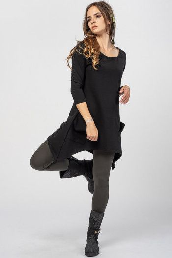 Женская черная туника Меридиана