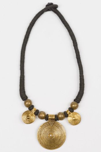 Латунное колье Античность