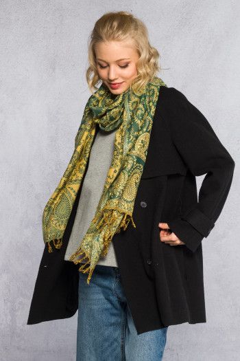 Шарф с бахромой Восточный путь