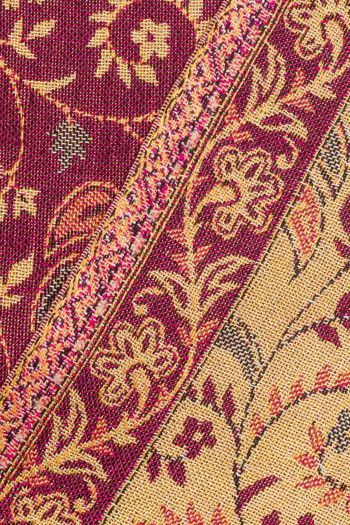 Кашемировый шарф Агератум