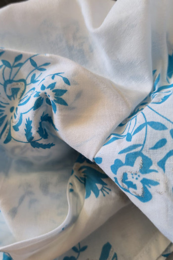 Туника с цветами Облака